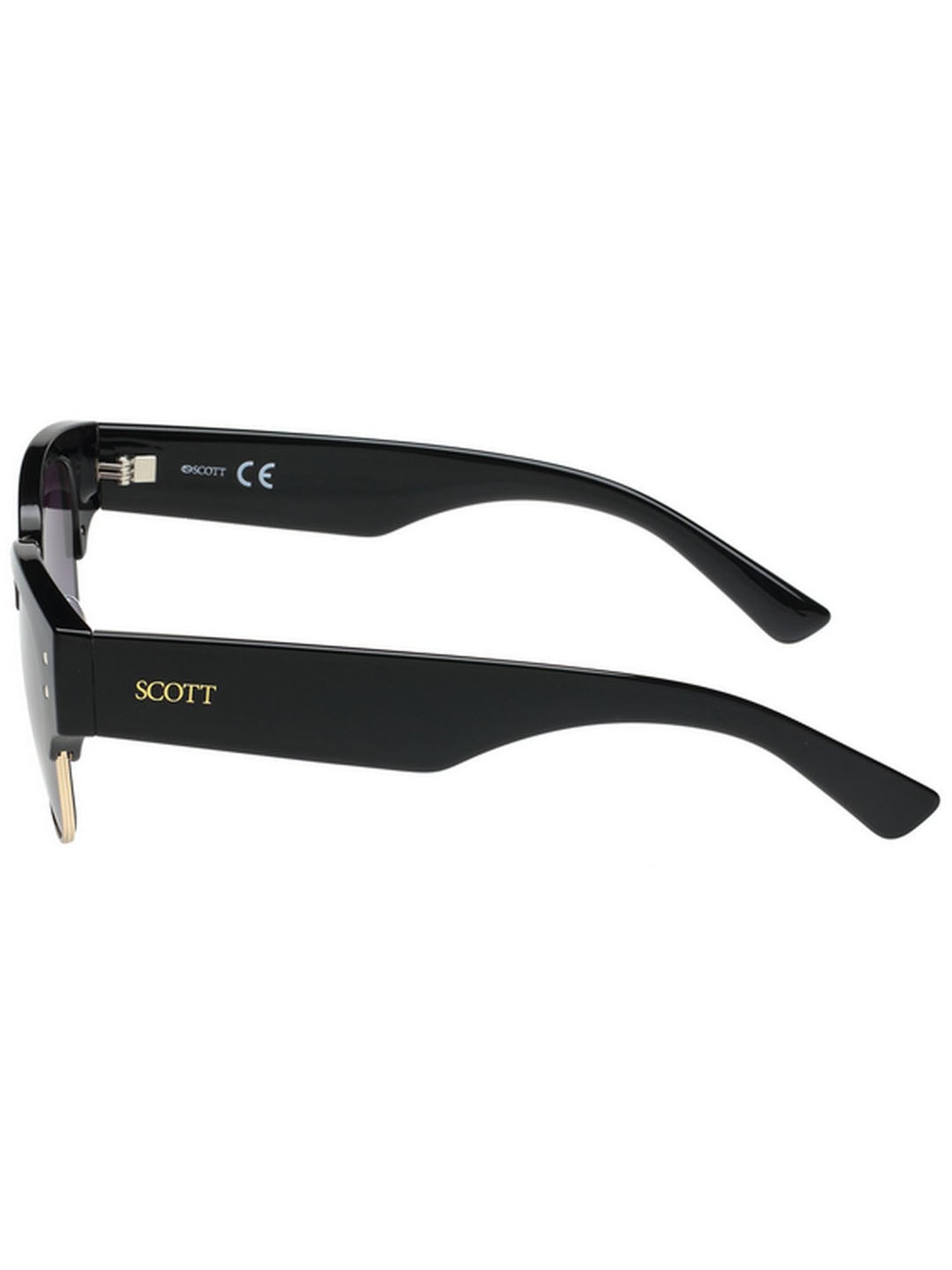 SCOTT Grey Clubmaster UV Protection Unisex Sunglasses