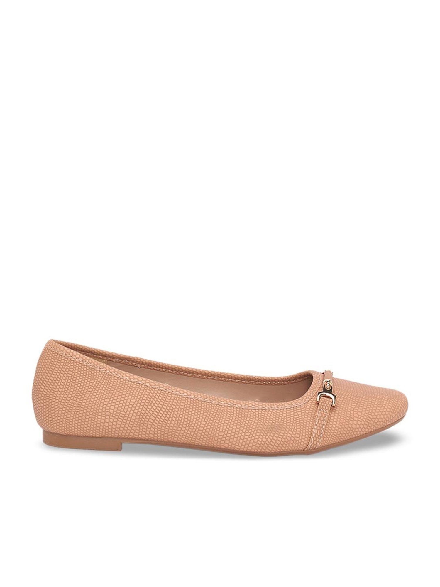 Forever Glam by Pantaloons Women's Nude Flat Ballets