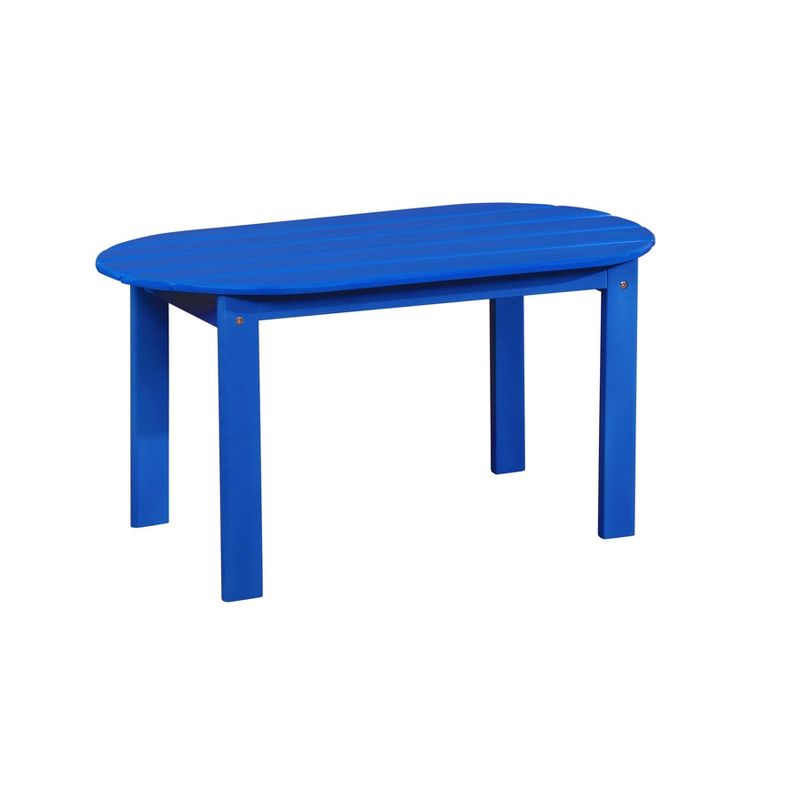 Adirondack Coffee Table - Blue - Linon