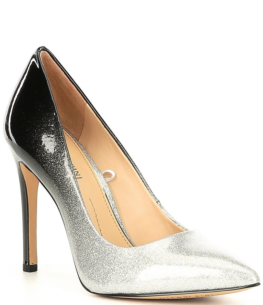 Gianni Bini IvyyaTwo Tone Ombre Patent Pointy-Toe Pumps