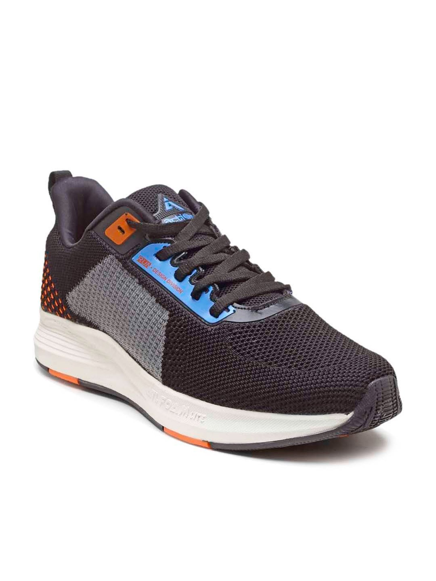 Action Men's Black Running Shoes