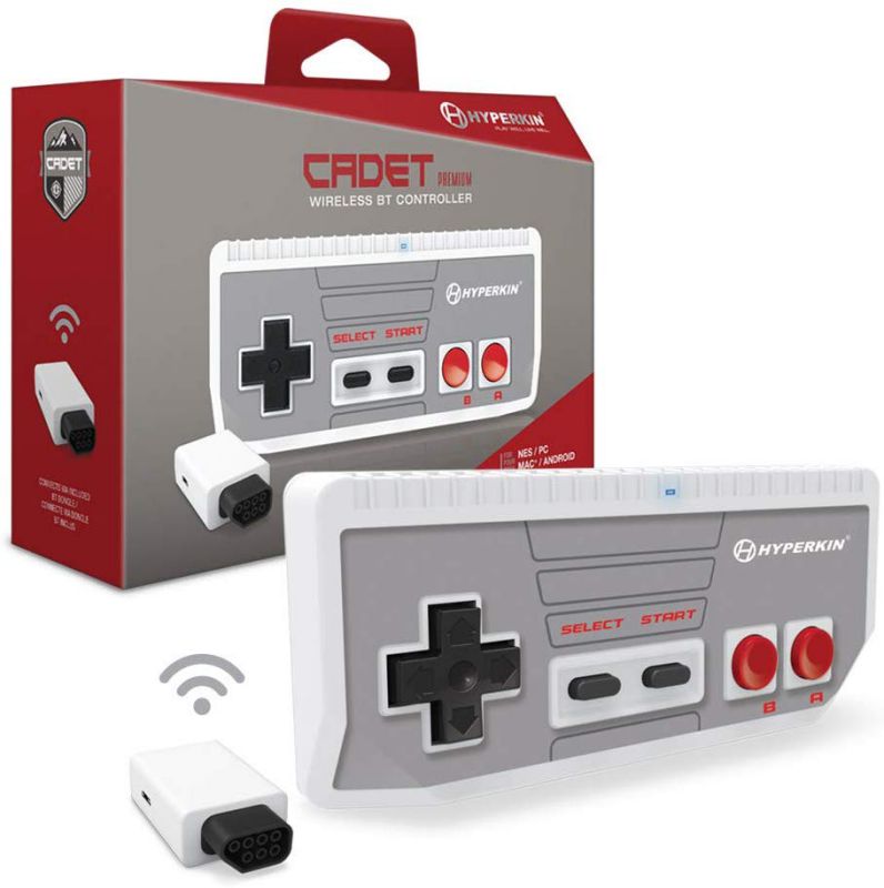 Hyperkin "Cadet" Premium BT Controller for NES/ PC/ Mac/ Android (Includes Wireless Adapter)