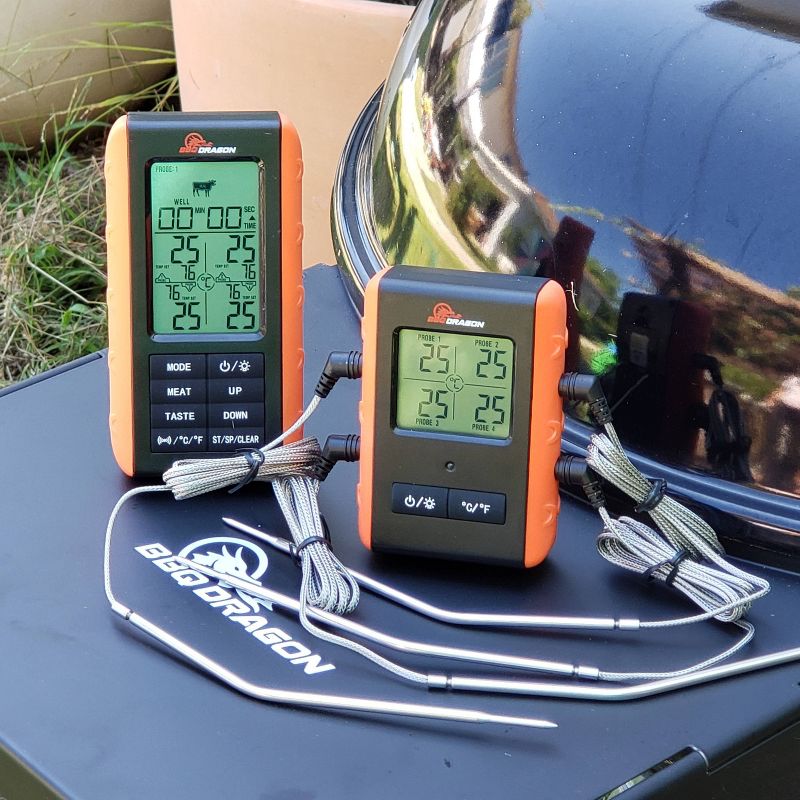 BBQ Dragon 4 Probe Wireless Meat Thermometer