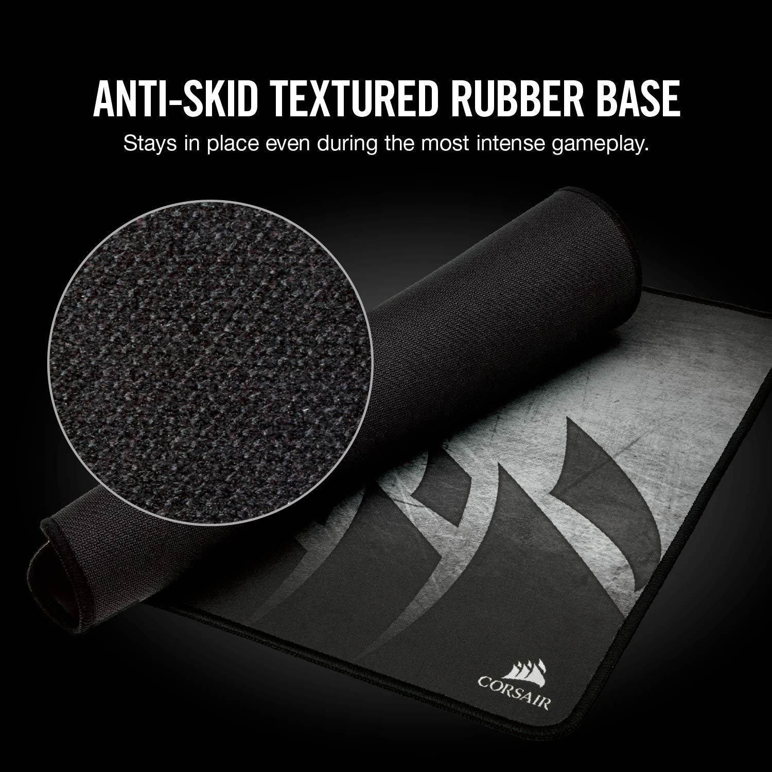 Corsair MM300 - Anti-Fray Cloth Gaming Mouse Pad - High-Performance Mouse Pad Optimized for Gaming Sensors - Designed for Maximum Control - Medium, Multi, Model Number: CH-9000106-WW