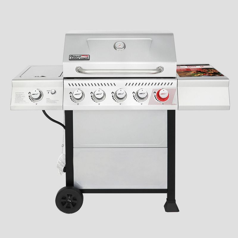 Royal Gourmet 5-Burner Gas Grill With Side Burner GA5401T