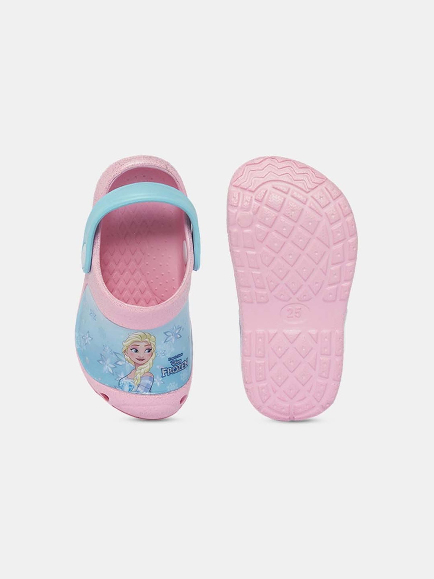 Passion Petals Kids Pink Sling Back Clogs