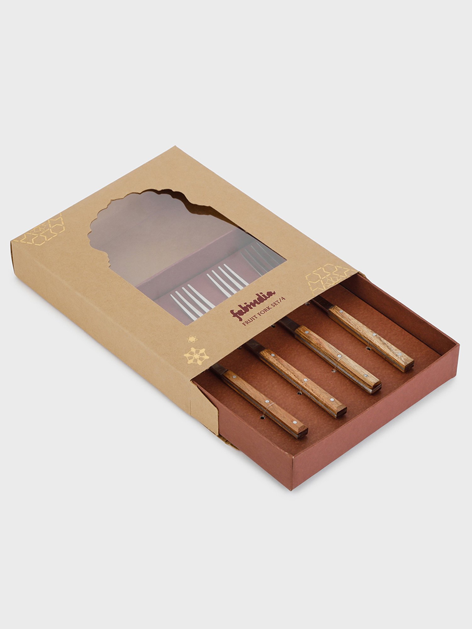 BlackCarrot Stainless Steel Fork Set of 3