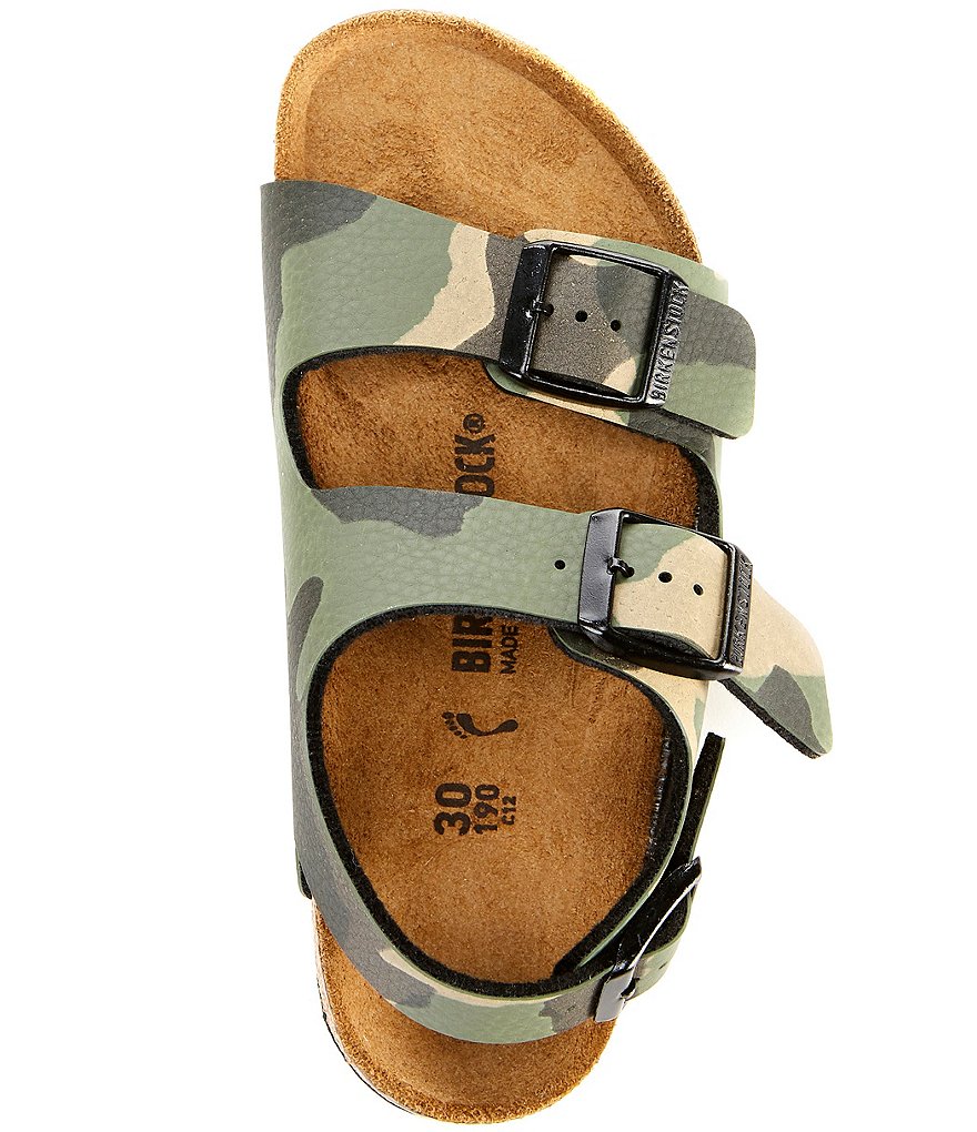 Birkenstock Kids' Milano Camo Birko Flor Sandals (Toddler)