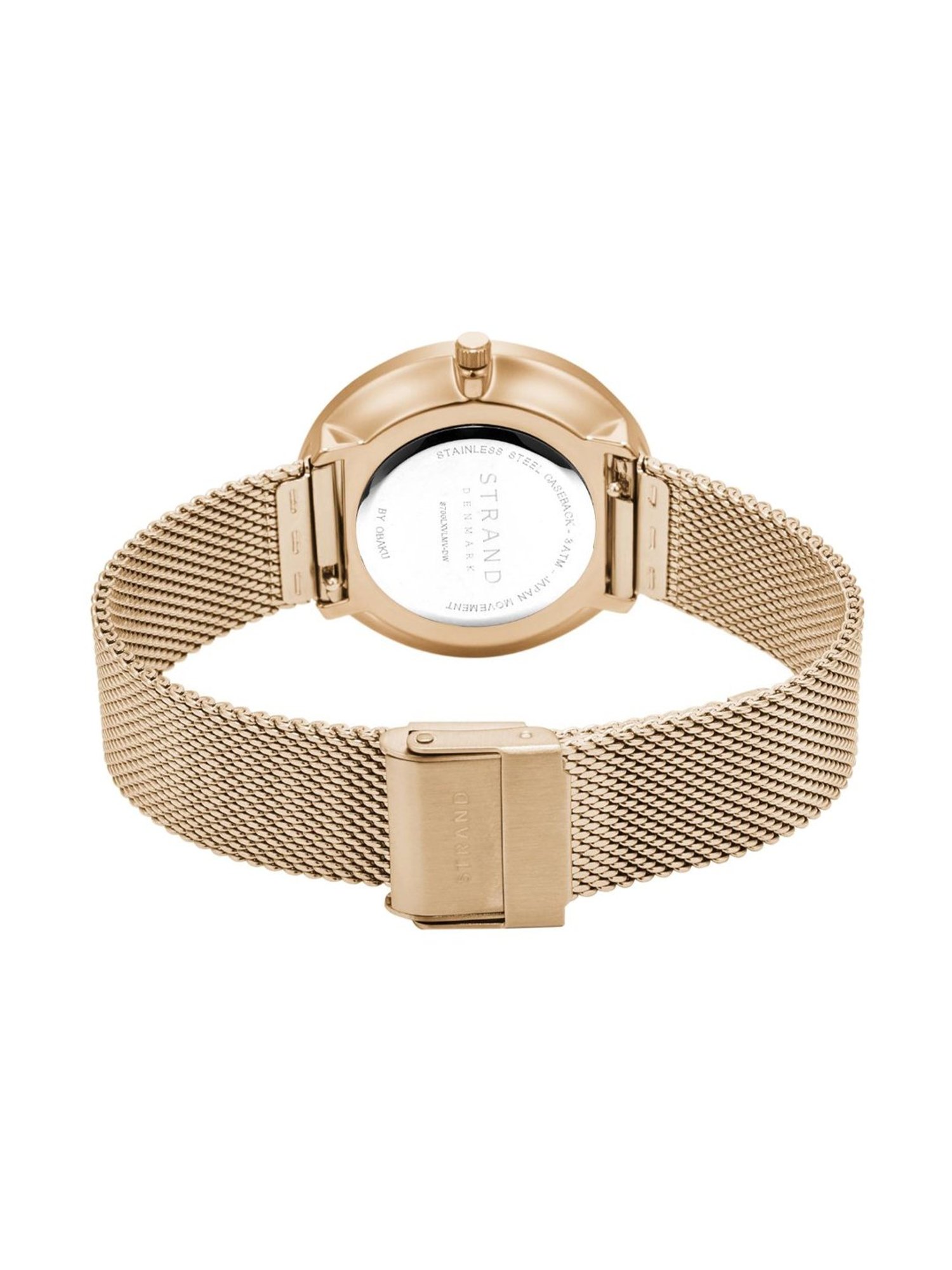 STRAND by Obaku S700LXVLMV-DW Wave Azure Analog Watch for Women