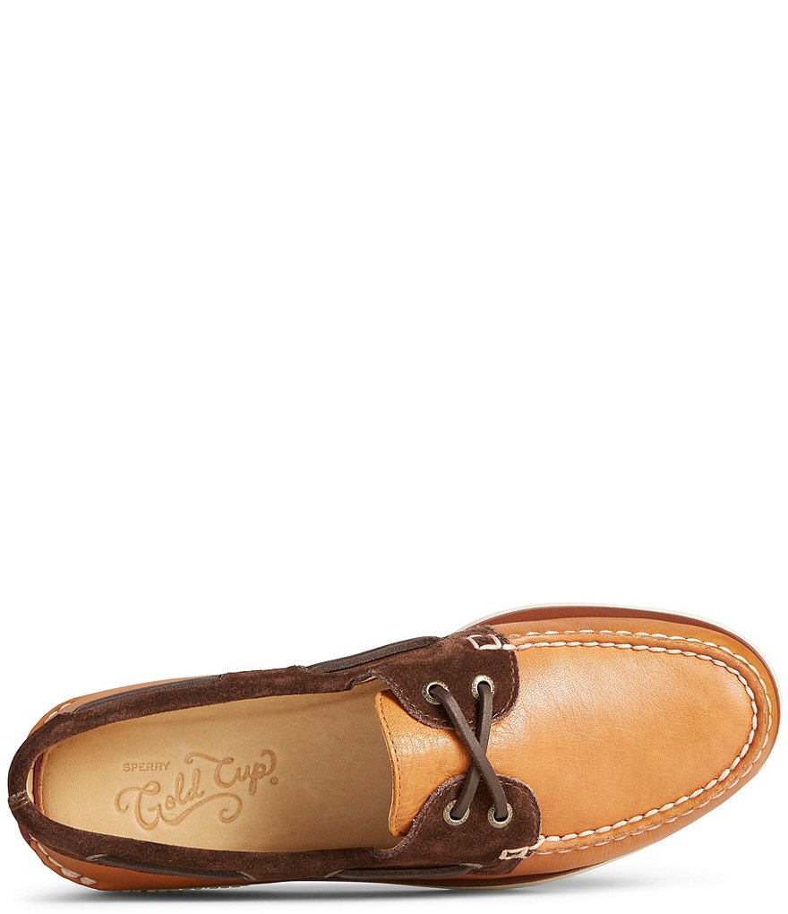 Sperry Men's Gold Authentic Original 2-Eye Nautical Boat Shoes