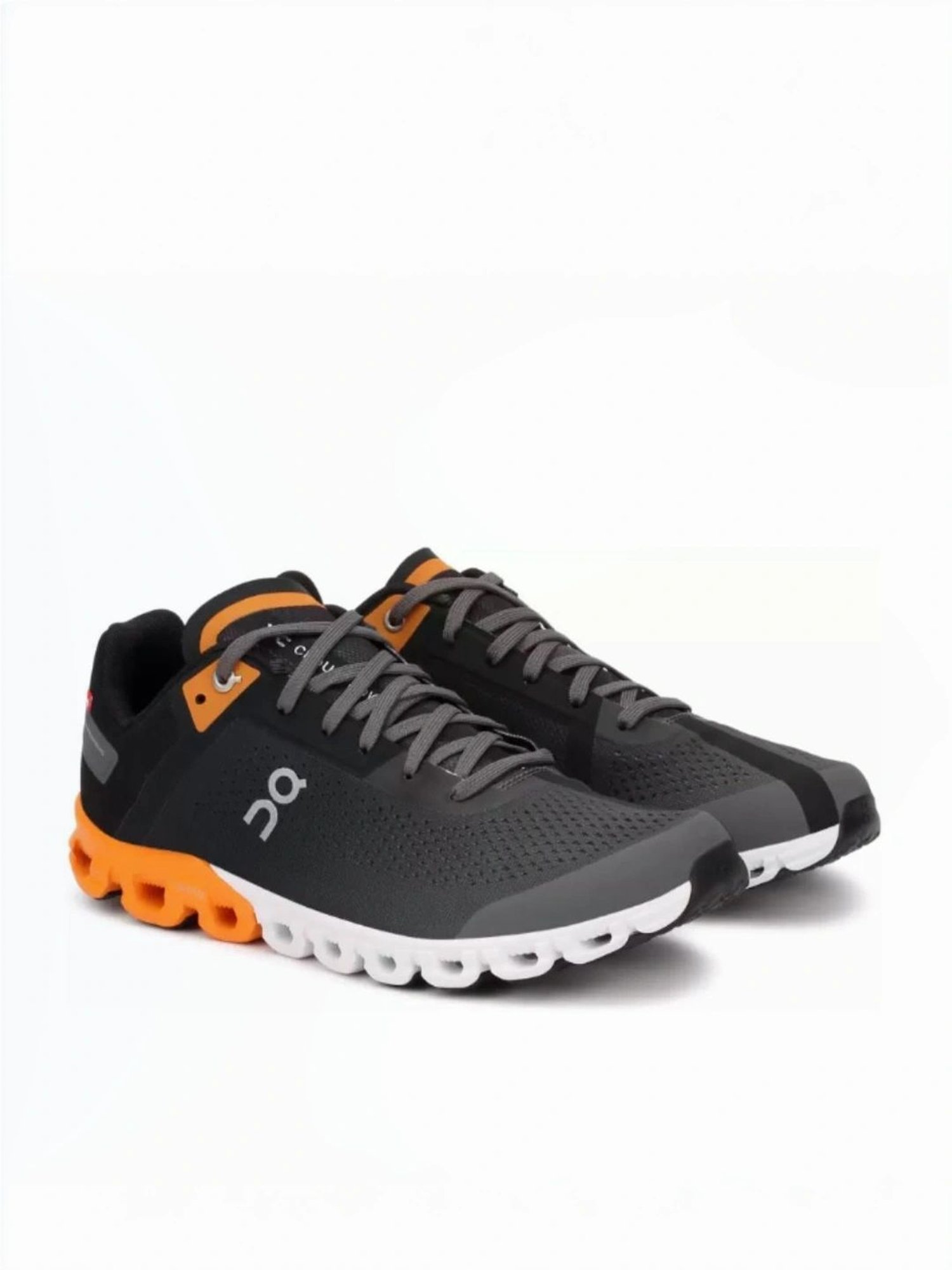 On Men's Cloudflow 3 Black & Turmeric Running Shoes