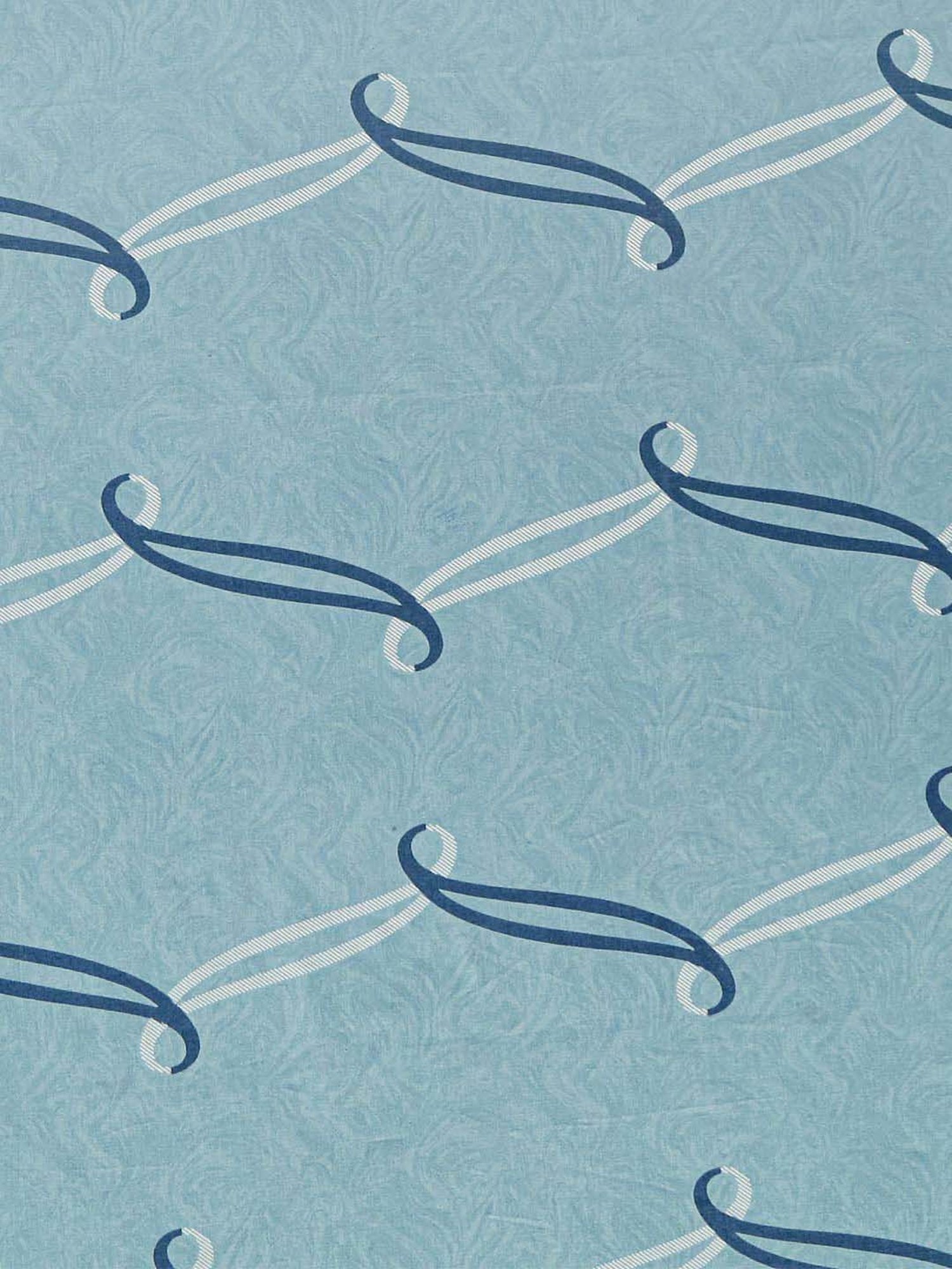 Swayam Blue Cotton 300 TC Double Size Bedsheet With Pillow Covers