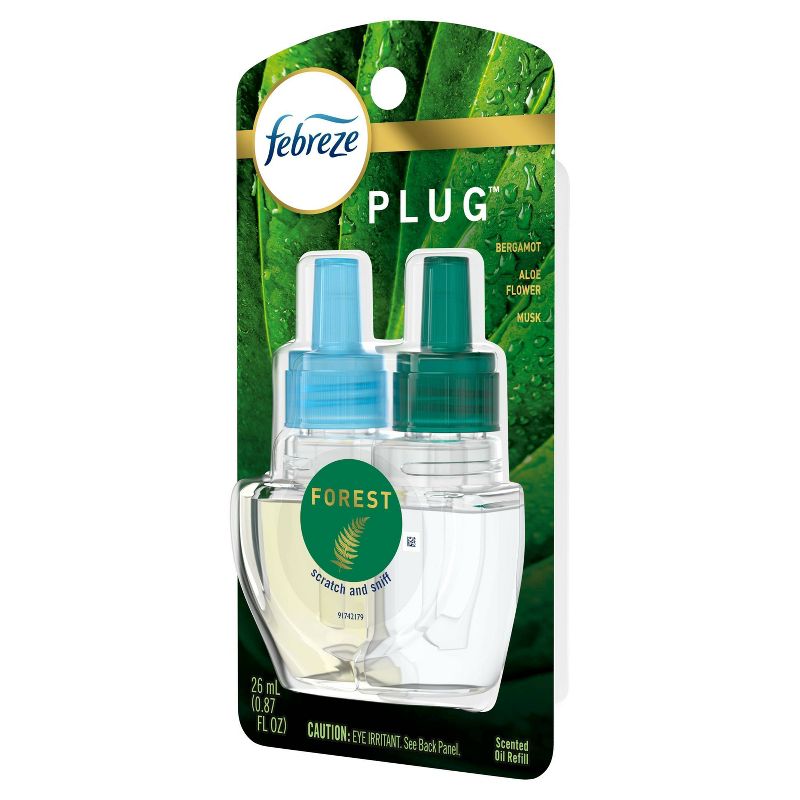 Febreze Plug Forest Refill with Fade Defy Technology