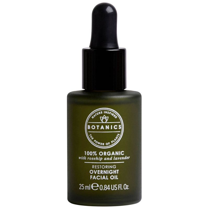 Botanics Restoring Overnight Facial Oil - 0.84 fl oz