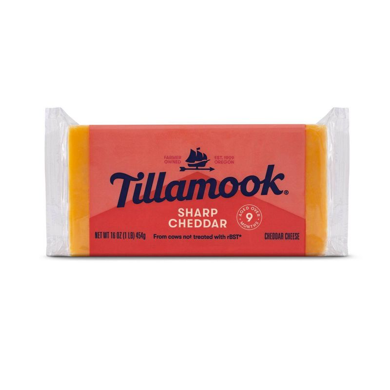 Tillamook Sharp Cheddar Cheese Loaf - 16oz