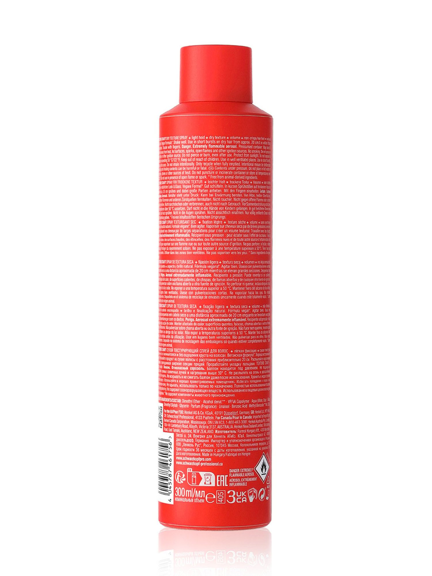 Schwarzkopf Professional Osis+ Texture Craft + Dry Texture Spray - 300 ml