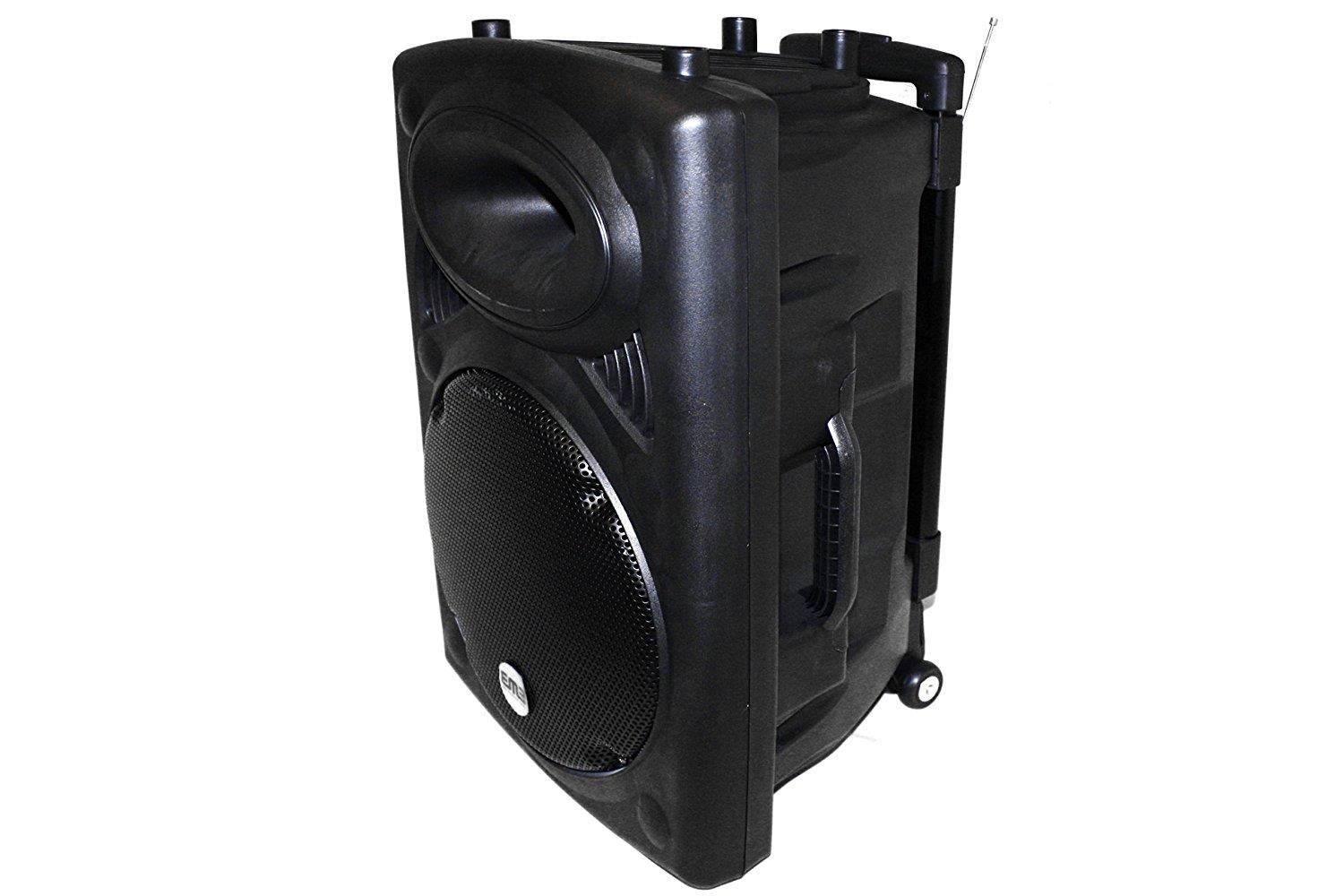 EMB - PK12 - RECHARGEABLE PORTABLE BLUETOOTH KARAOKE DJ 1400W BOOM BOX! 12"