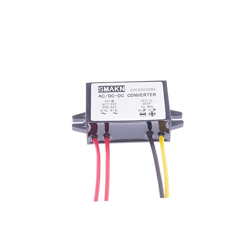 DC 5V3AMAX ACDC TO DC Buck Power Converter Voltage Step Dowm Power Supply Waterproof Input AC 736VDC 850V
