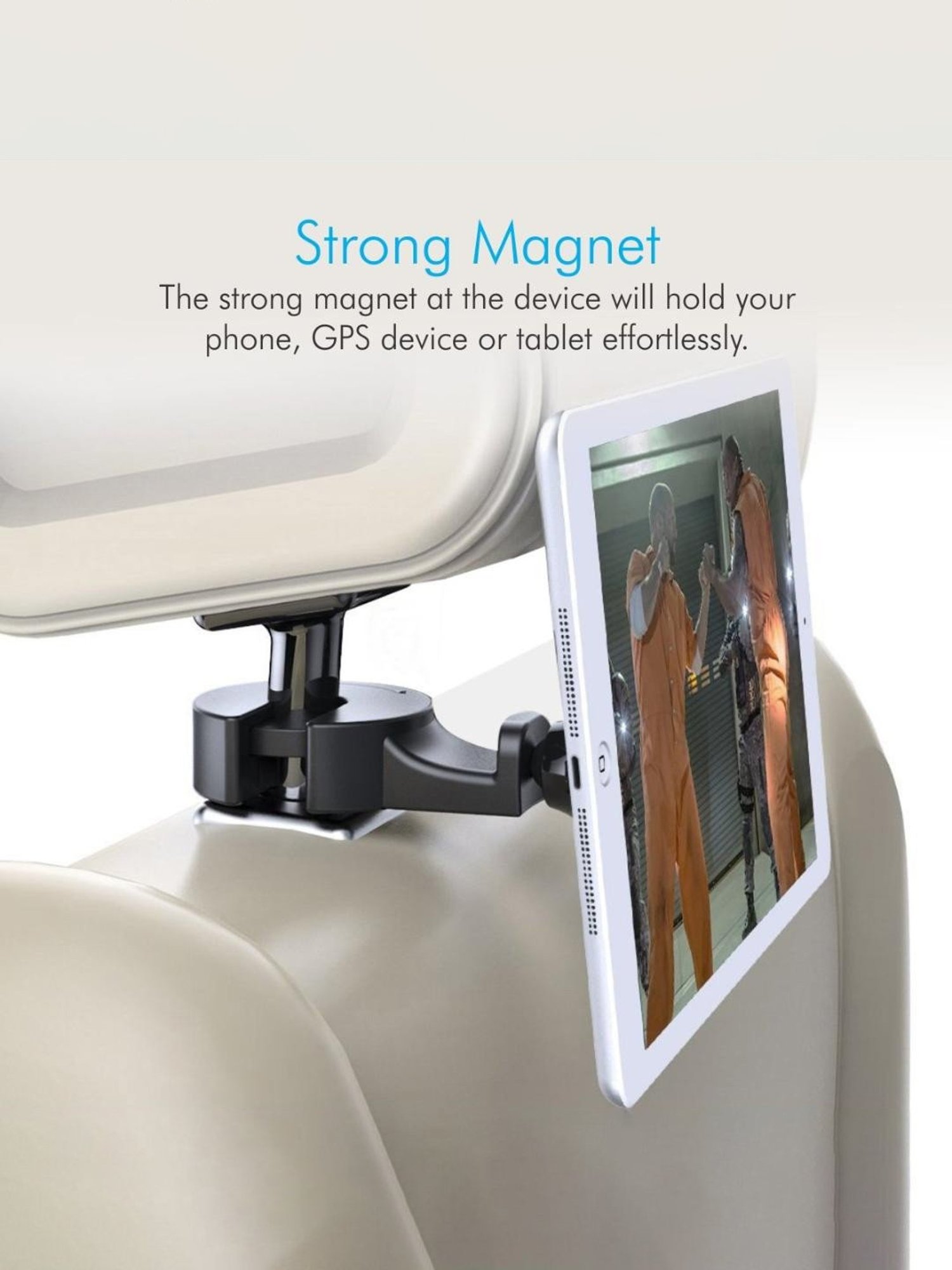 GRIPP Magic Stand Compatible for All Mobile Phones Devices (Black)