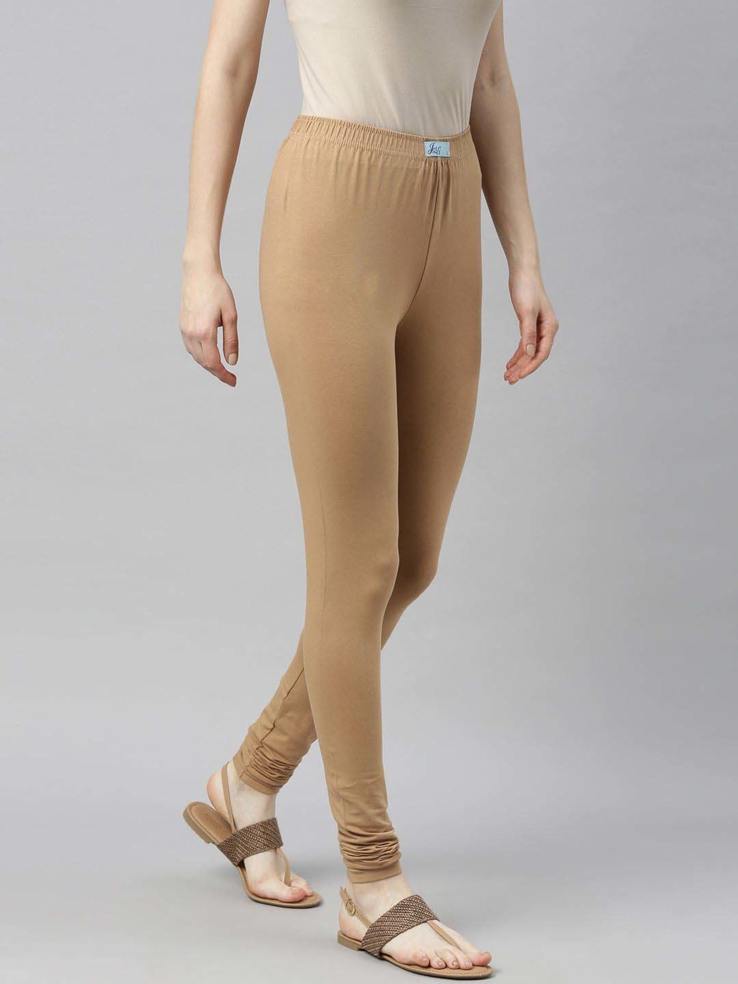 JCSS Beige Cotton Leggings