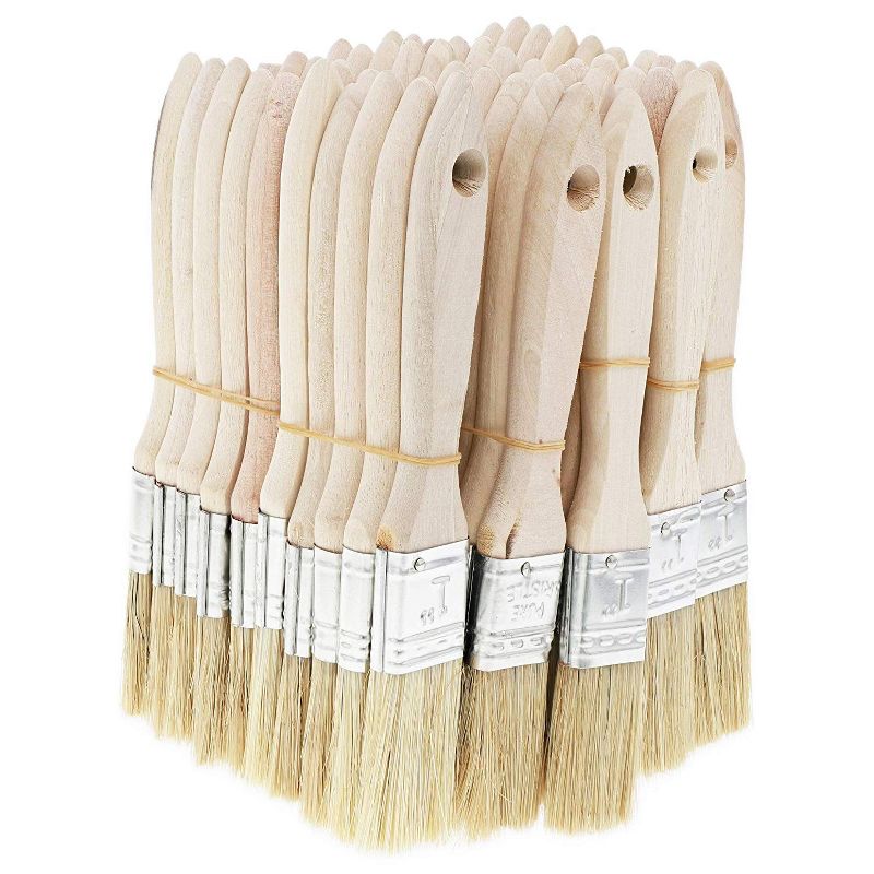 Synthetic Gold Taklon Real Value Brush Set-7/Pkg
