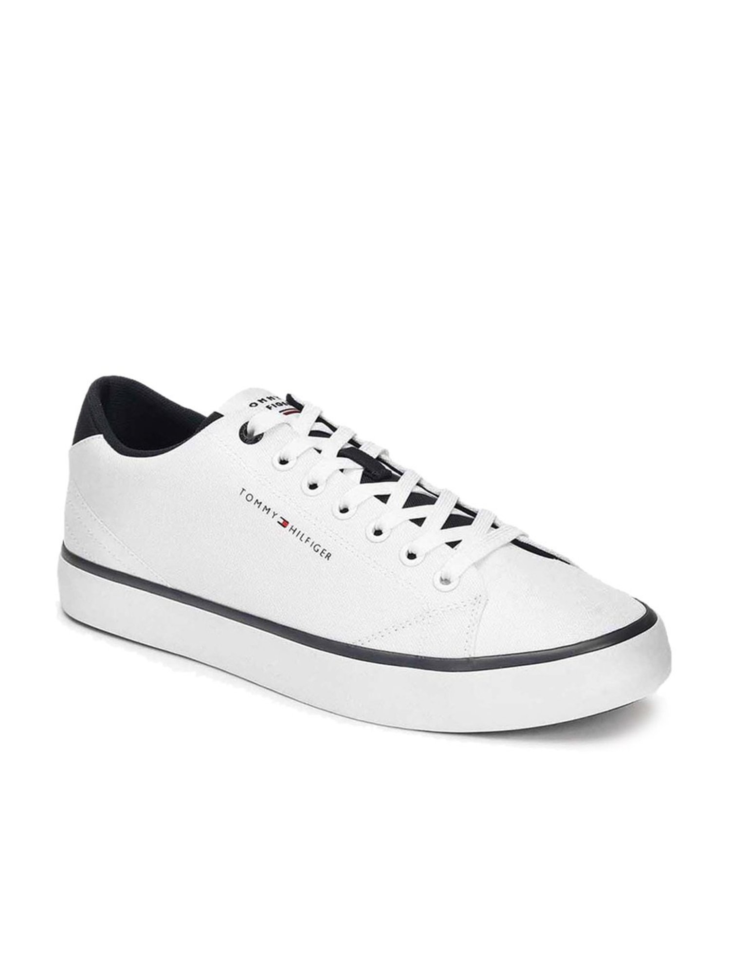 Tommy Hilfiger Men's White Casual Sneakers