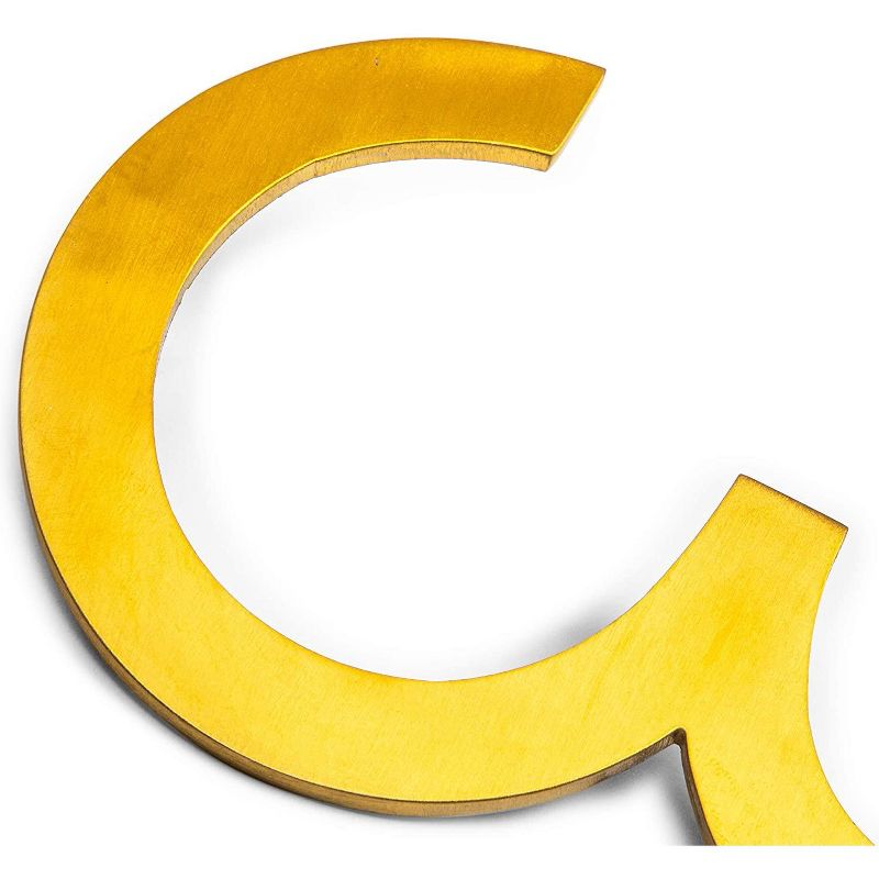 House Numbers Mounting Plate Black 3 Spaces - Hearth & Hand™ with Magnolia