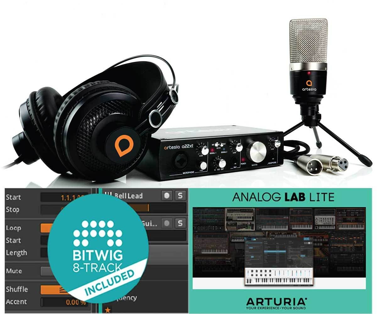 Artesia ARB-4 Laptop Studio Recording Bundle