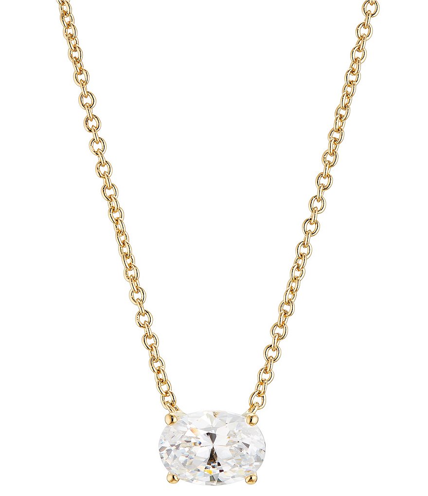 Nadri Modern Love Large Oval Necklace