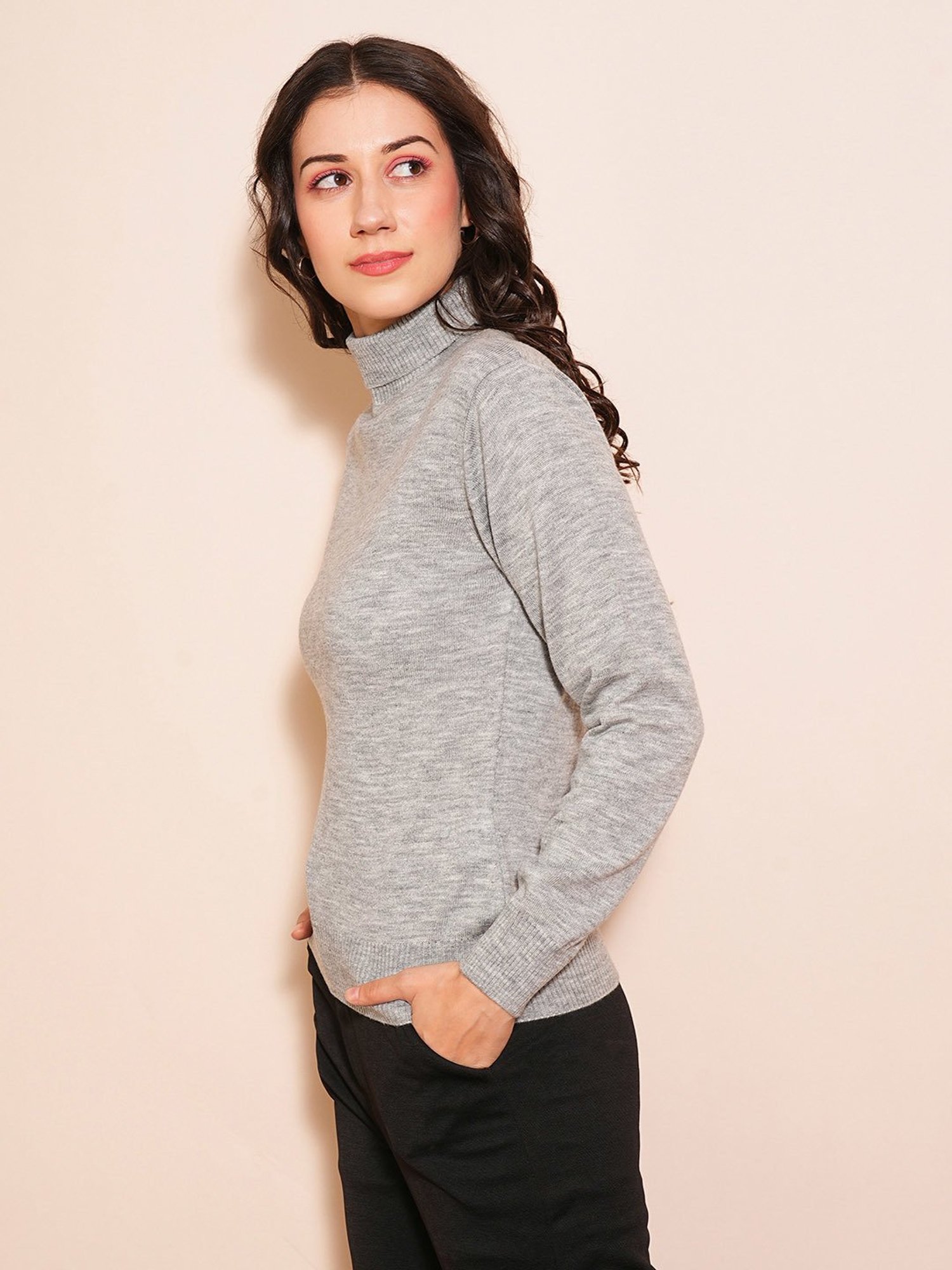 Globus Grey Regular Fit Sweater