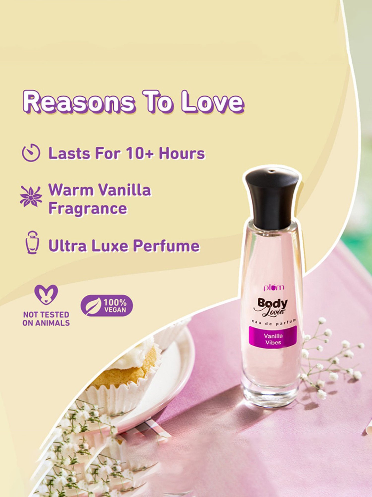 Plum Body Lovin Vanilla Vibes Eau De Parfum - 50 ml