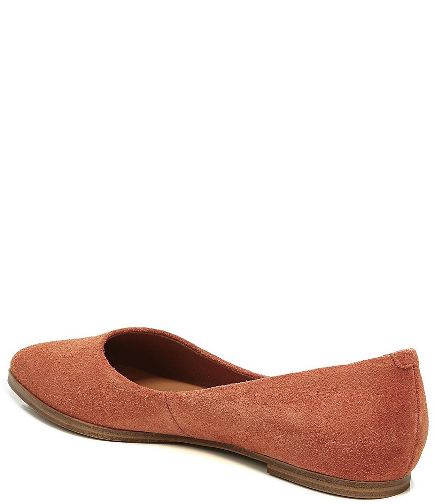 Zodiac Hill Suede Pointed Toe Flats