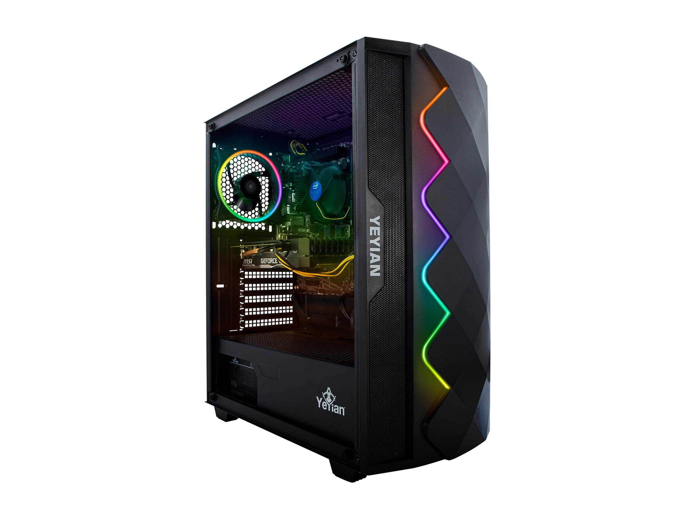 Yeyian Gaming Desktop Shoge X01 YPB-SHO-X01 Intel Core i5 10th Gen 10400F (2.90 GHz) 8 GB DDR4 500 GB NVMe SSD NVIDIA GeForce GTX 1660 SUPER Windows 10 Home 64-bit