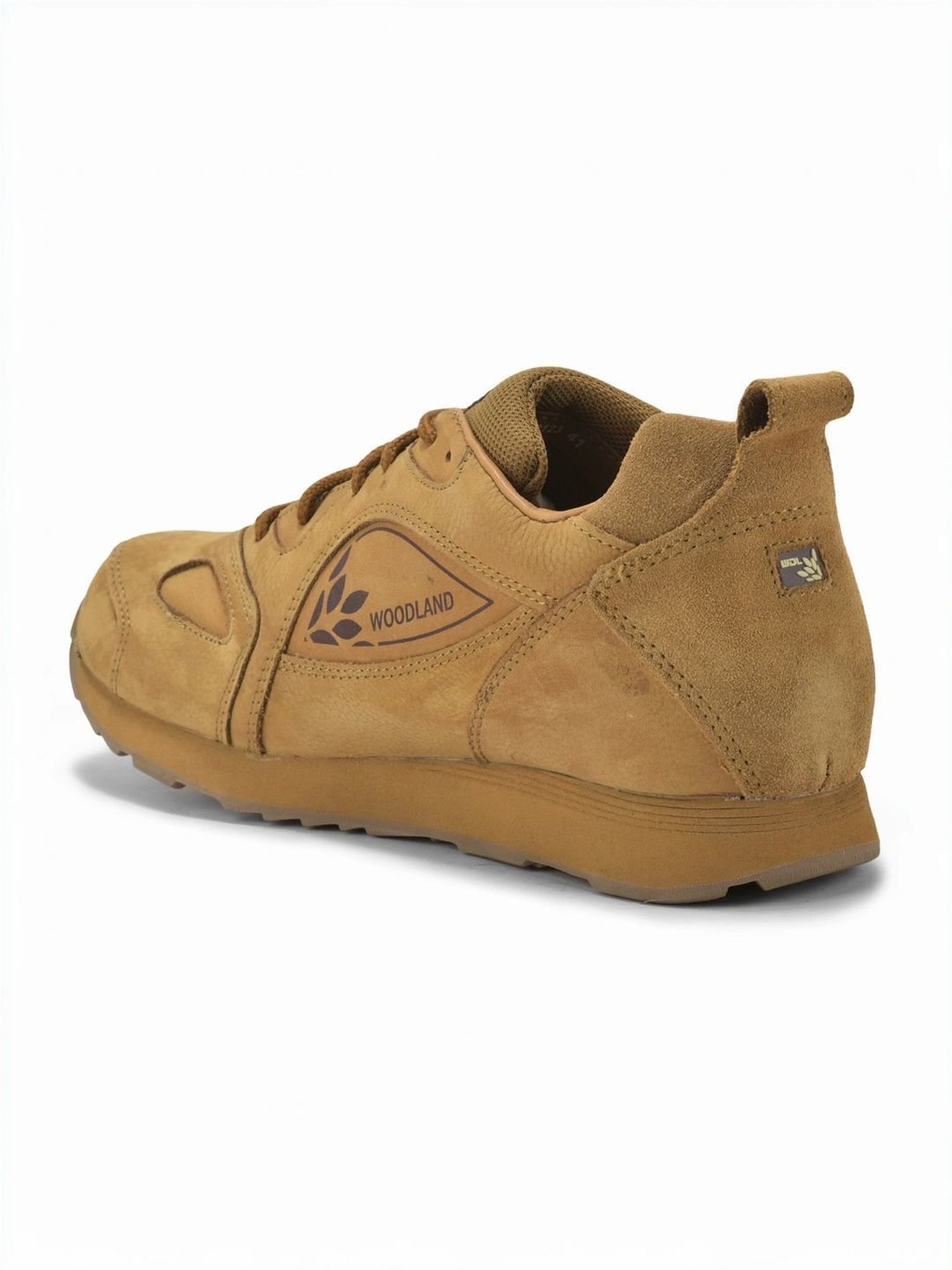 Woodland Men's Camel Casual Sneakers