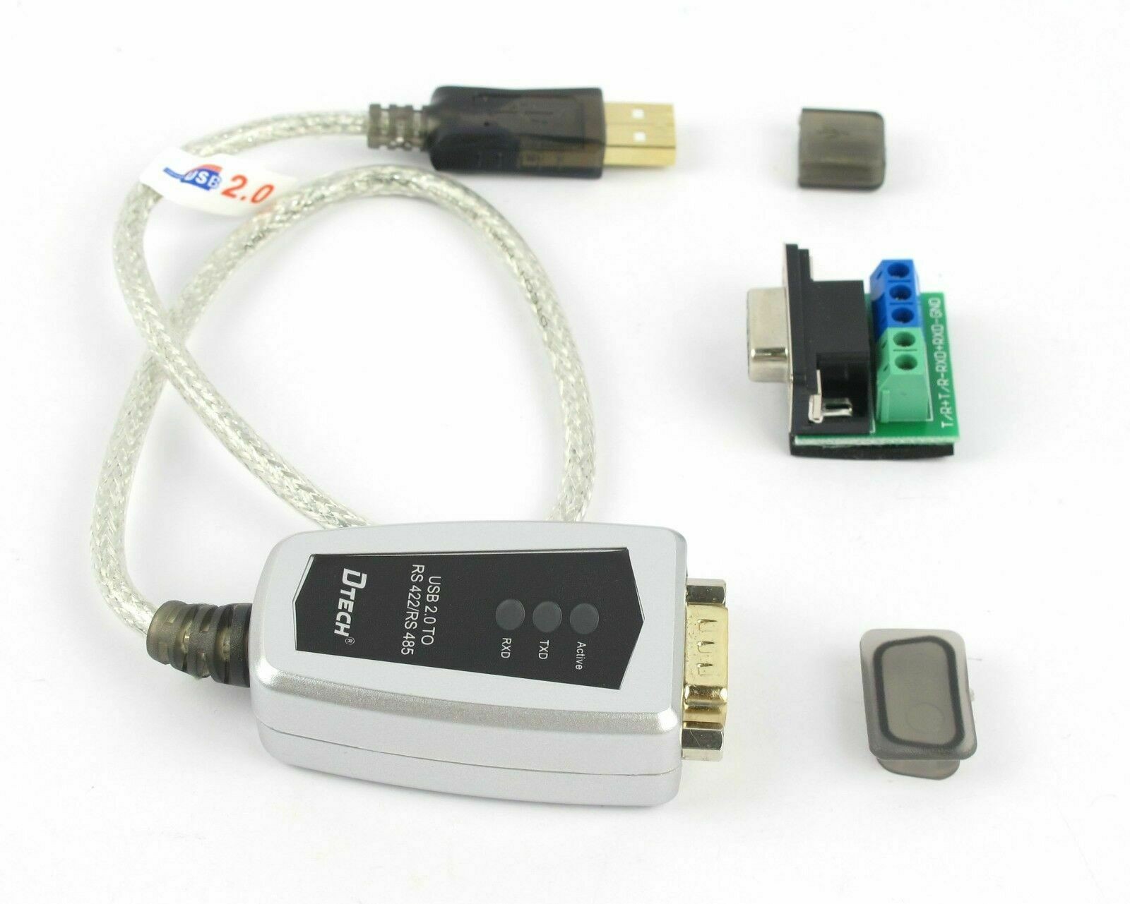 DTECH USB to RS485 RS422 Serial Converter Adapter Cable FTDI Chip Windows 10 8 7