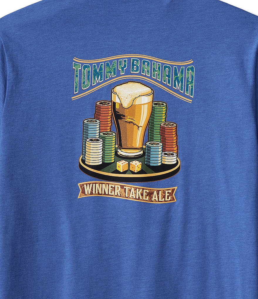Tommy Bahama Big & Tall Winner Take Ale Short-Sleeve Tee
