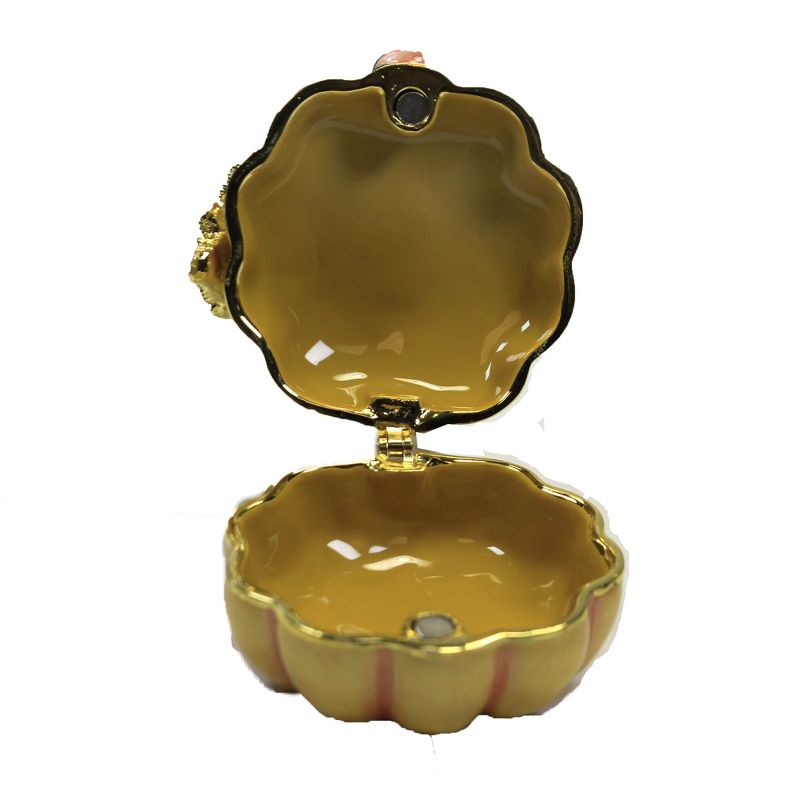 Hinged Trinket Box 2.0" Pumpkin Box Magnetic Thanksgiving  -  Decorative Figurines