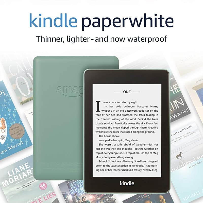 Paperwhite &ndash; Now Waterproof with more than 2x the Storage &ndash; Ad-Supported