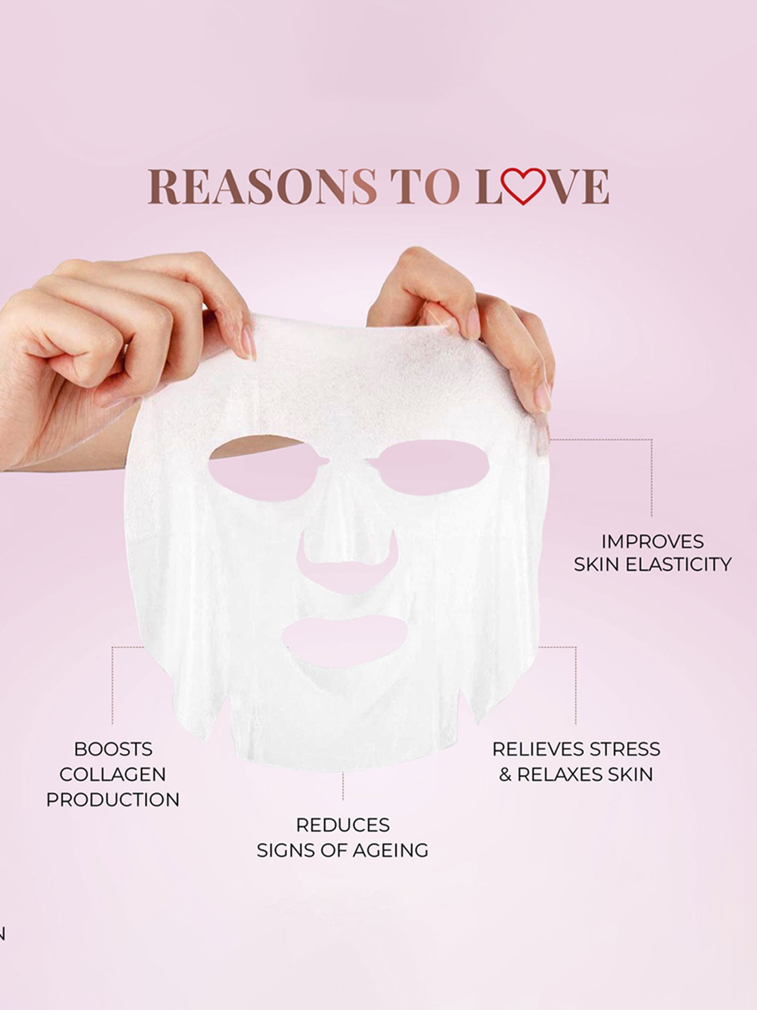 JUST HERBS Plant-Based Retinol Age-Defying Serum Sheet Mask