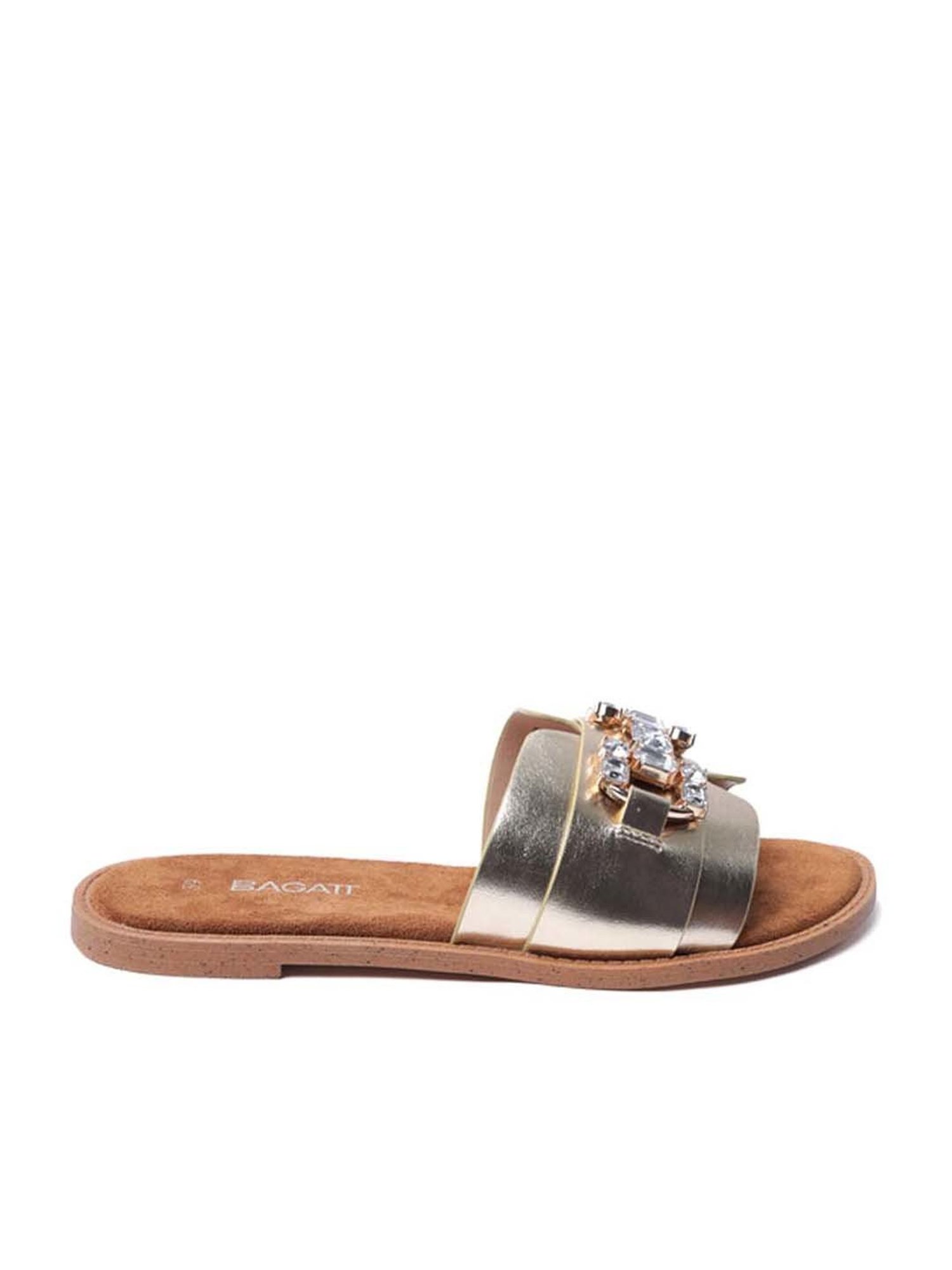 BAGATT Women's Goldeny Golden Casual Sandals