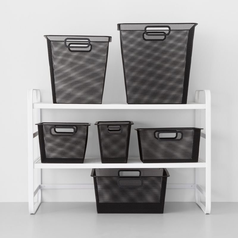 IRIS Tachi Series Modular Wood Stacking Storage Drawer Box Cabinet Cube, Gray