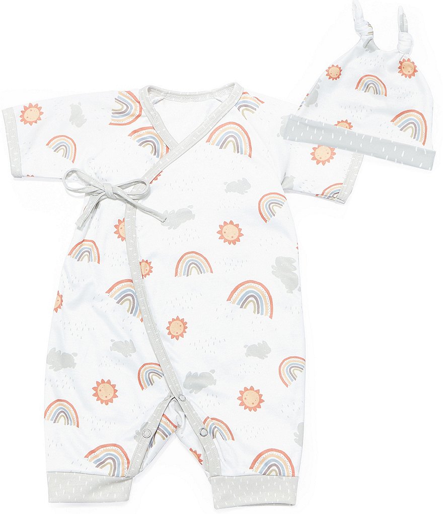 Burt's Bees Baby Newborn-9 Months Long-Sleeve Turkey Trot Footed Coverall