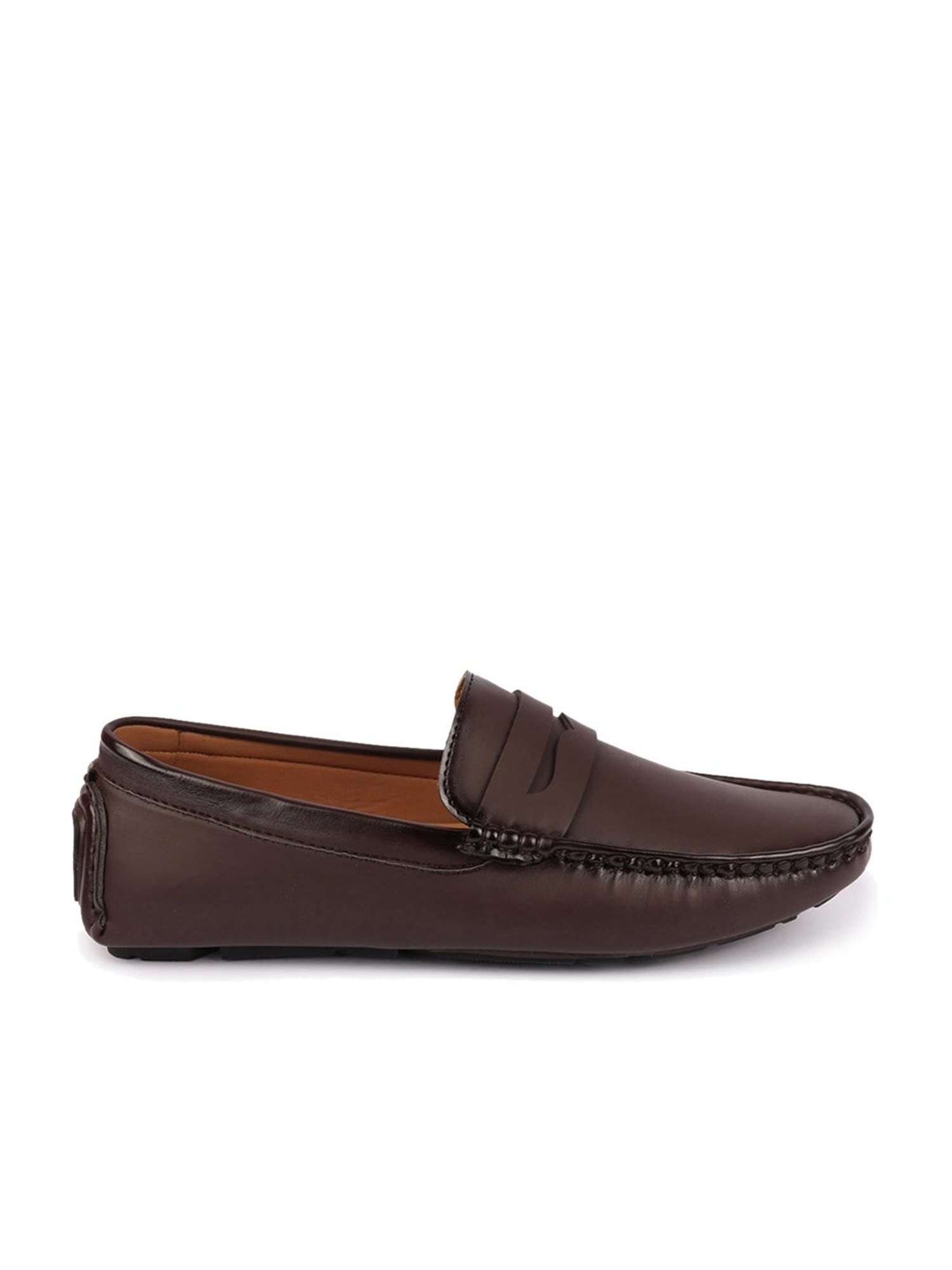 Fausto Men's Brown Casual Loafers
