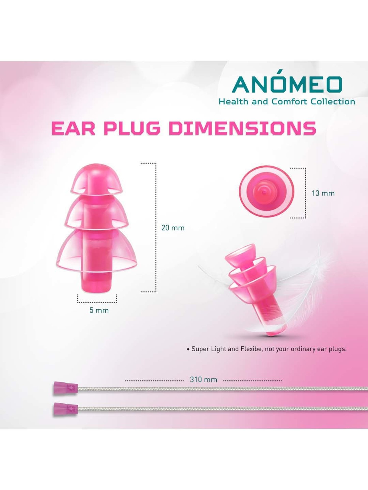Anomeo Pink Ear Plug