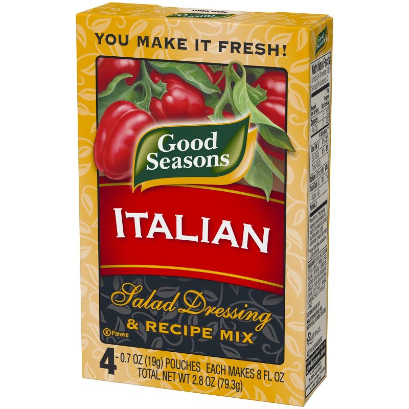 Good Seasons All Natural Italian Salad Dressing & Recipe Mix 4 ct
