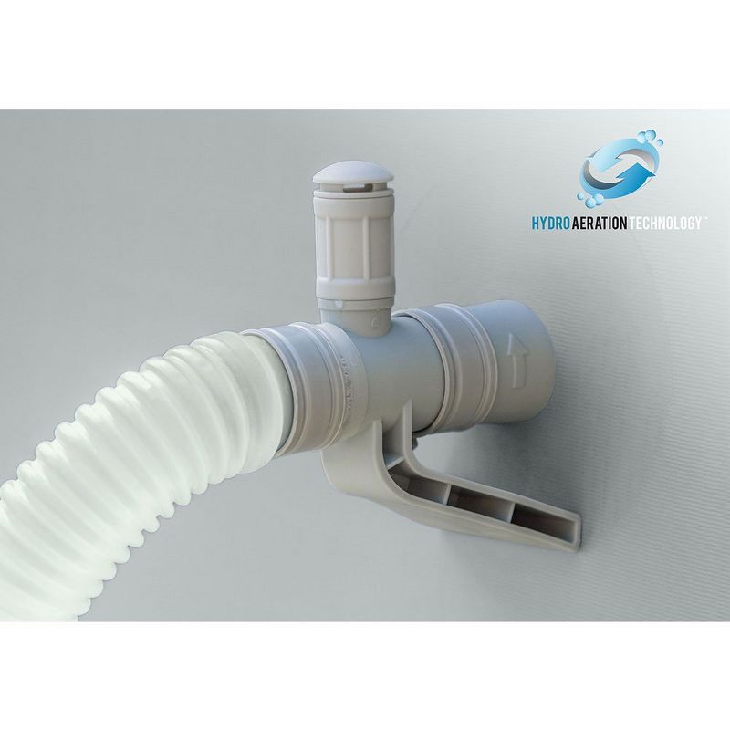 Intex 26701EH 10ft x 30in Prism Metal Frame Above Ground Swimming Pool with Filter Pump and Cleaning Maintenance Kit with Vacuum, Skimmer and Pole