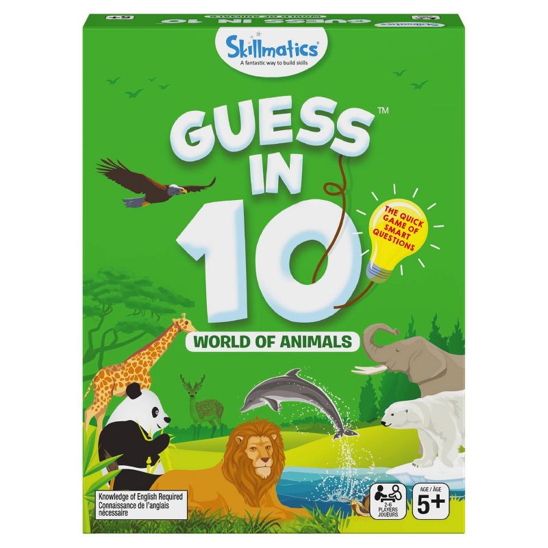 Skillmatic Guess in 10 Animals Game
