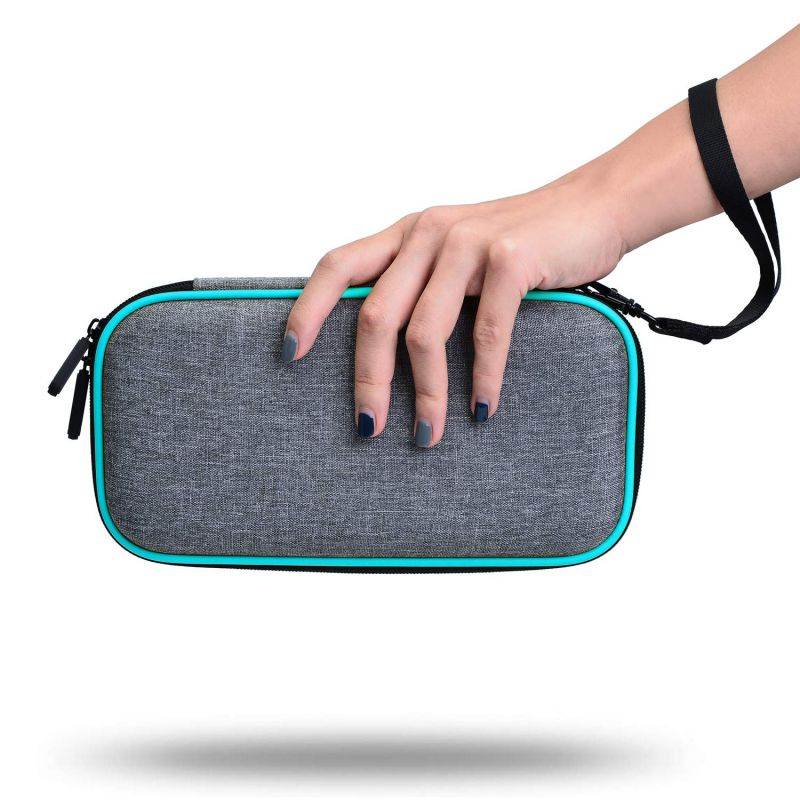 Carrying Case for Nintendo Switch Lite-Portable Hard Shell Travel Carrying Bag with Screen Protector Screen Cleaning Cloth Cover with storage for Switch Lite Console & Accessories & Game Cards
