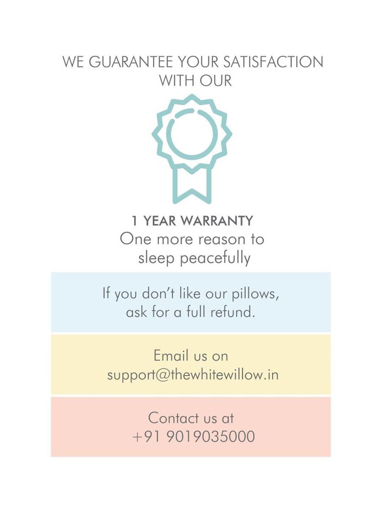 The White Willow White Round Baby Bolster - Set of 1