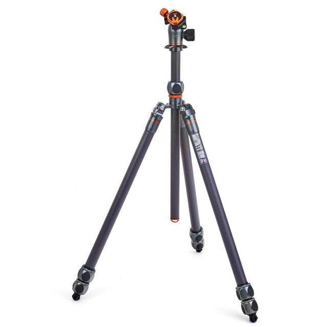 3 Legged Thing Winston 2.0 CF Tripod System & AirHed Pro, Metallic Slate Gray